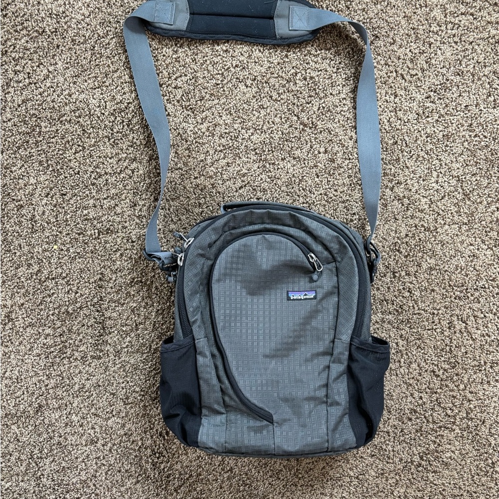 Patagonia Gray Messenger Laptop Bag